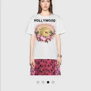 Gucci embroired tshirt